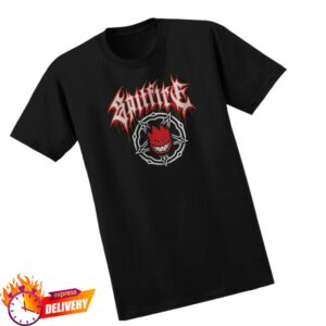 Dlx Skateshop Store Spitfire Pentagram Drip T-Shirt
