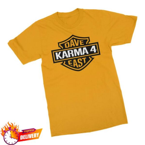 Dave East Merch Store Dave East Karma 4 Biker T-Shirt