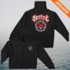 kenny dlx skateshop store spitfire pentagram drip zip up hooded sweatshirt sd