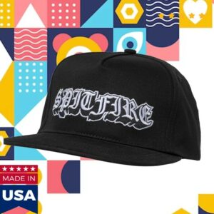 Dlx Skateshop Store Spitfire Old E Drop Snapback Hat