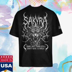 100% Hardcore Store Merch Sakyra Reckless Era T-Shirt