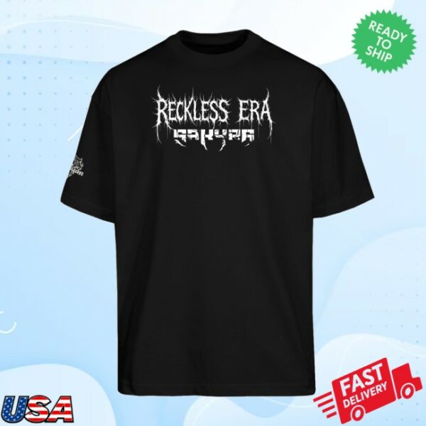 100% Hardcore Store Merch Sakyra Reckless Era T-Shirt