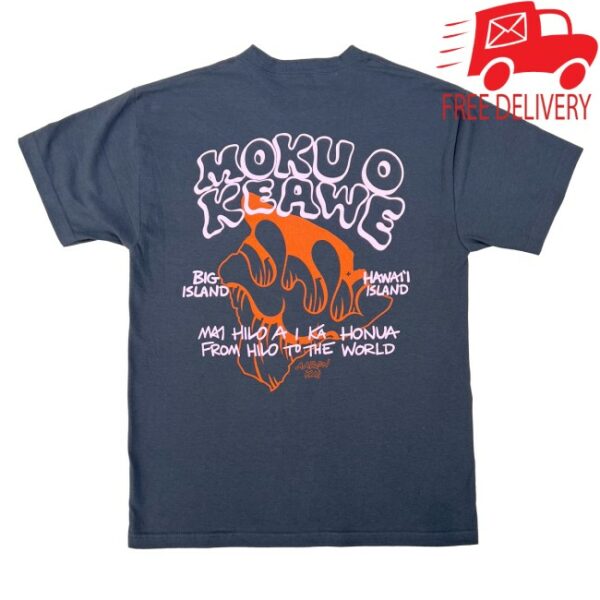Aaron Kai Store Merch Moku Moku O Keawe Lava Brown Pink Shirt