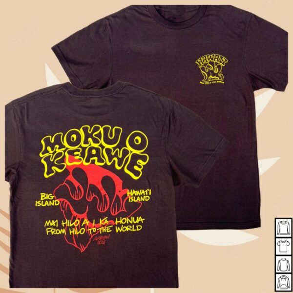 Aaron Kai Store Merch Moku O Keawe Brown Ali’i Shirt