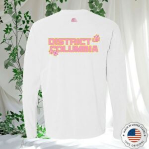 Washington Spirit Shop Store Merch Washington Spirit X Dead Dirt Cherry Blossom White Long Sleeve