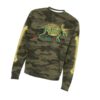 kenny Billy Strings Merch Store Glow In The Dark Fossil Camo Crewneckv