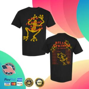 Billy Strings Merch Store When In Doubt Tee With Dates