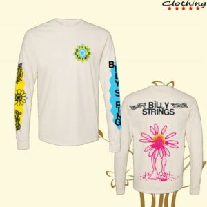 Billy Strings Merch Store Seeing Flower Long Sleeve Tee