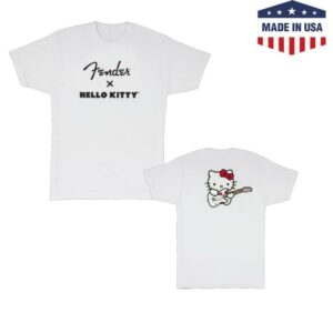 Fender Merch Store Fender Hello Kitty Logo Tee