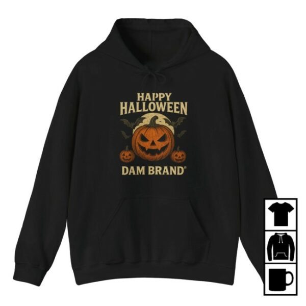 Dambrand Store Merch Dam Brand Halloween Hoodie