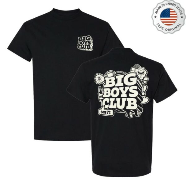 Barstool Sports Store Merch Big Boys Club Big Boy Tee
