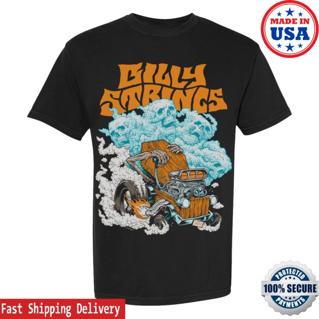Billy Strings Store Merch Hot Rod Tee With Dates Shirt Billy Strings Store Merch Hot Rod Tee With Dates Shirt