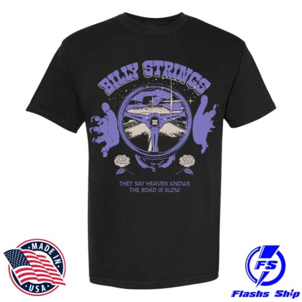 Billy Strings Store Merch Steering Wheel Matteo Collina Tee