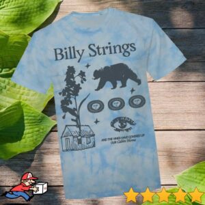 Billy Strings Store Merch Cabin Tie Dye Tee