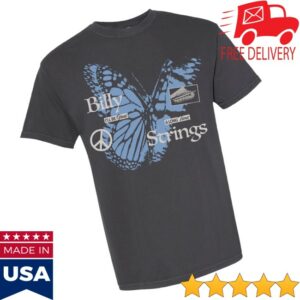 Billy Strings Store Merch Butterfly Tee