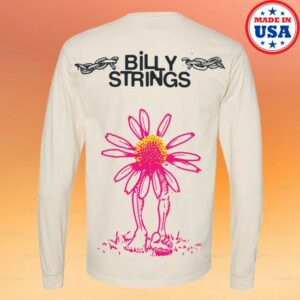 Billy Strings Store Merch Seeing Flower Long Sleeve Tee