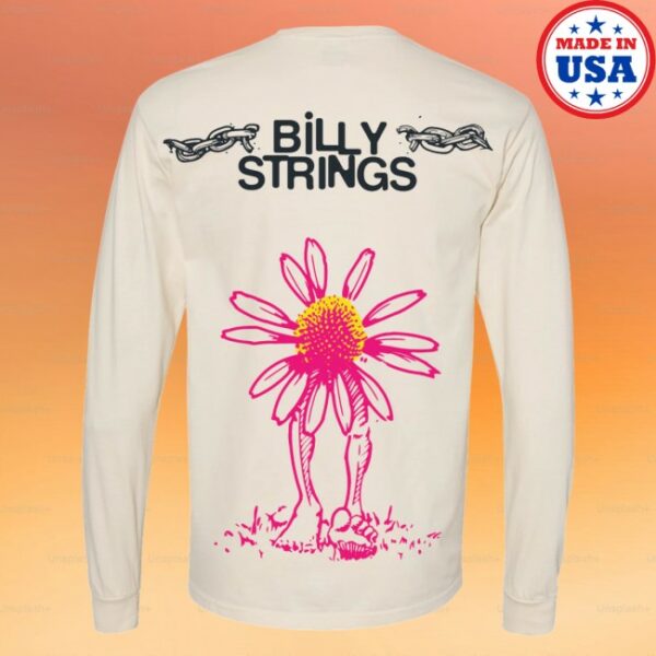 Billy Strings Store Merch Seeing Flower Long Sleeve Tee