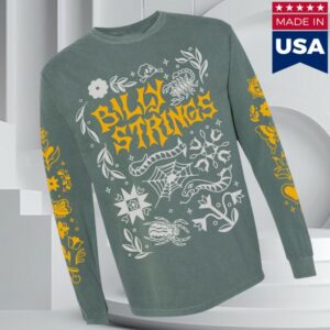 Billy Strings Store Merch Flash Long Sleeve Tee