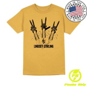 Lindsey Stirling Merch Store Lindsey Stirling Peace Love Rock Shirt