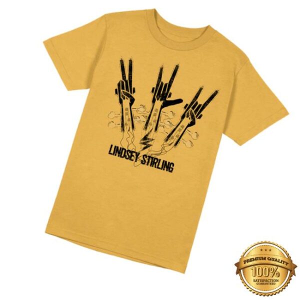 Lindsey Stirling Merch Store Lindsey Stirling Peace Love Rock Shirt