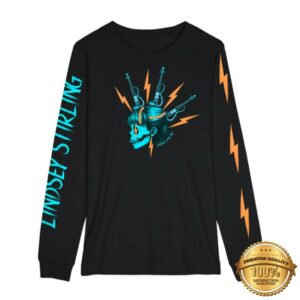 Lindsey Stirling Merch Store Lindsey Stirling Electric Mohawk Longsleeve Shirt