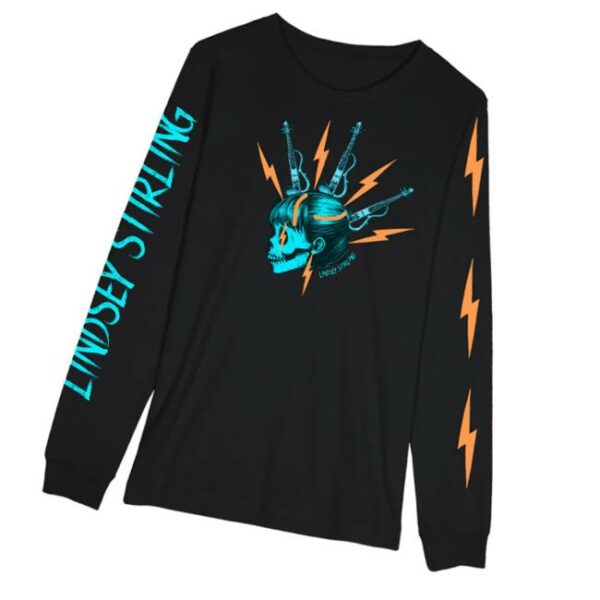 Lindsey Stirling Merch Store Lindsey Stirling Electric Mohawk Longsleeve Shirt