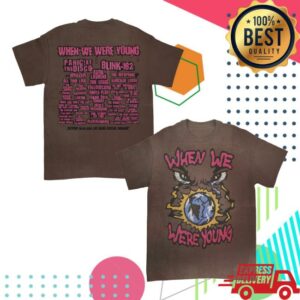 When We Were Young Festival Store Merch Overseer Lineup Tee