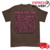 When We Were Young Festival Store Merch Camo Dog Lineup Tee