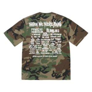 When We Were Young Festival Store Merch Camo Dog Lineup Tee