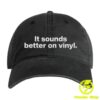 kenny rough trade store merch rough trade slogan series it sounds better on vinyl cap