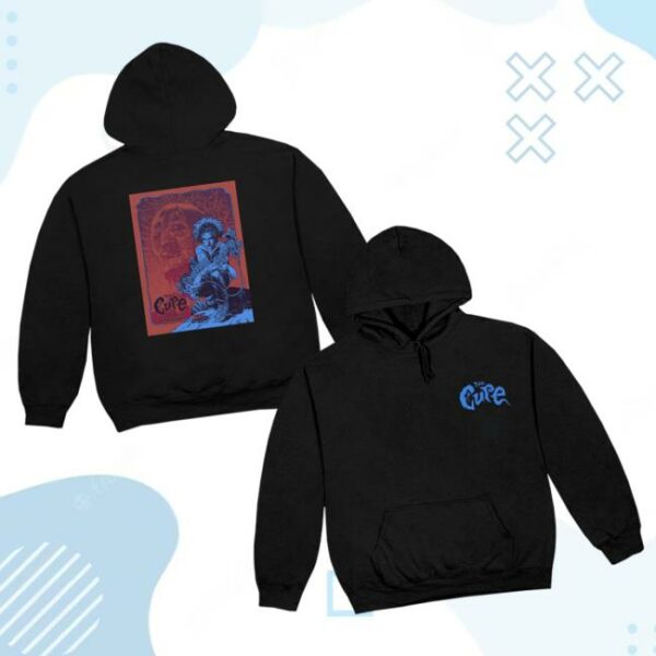 The Cure Merch Store Asuncin Event Hoodie