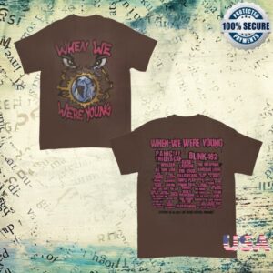 When We Were Young Festival Merch Store Overseer Lineup Tee