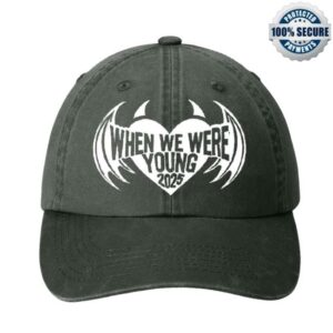 When We Were Young Festival Merch Store Winged Heart Dad Hat