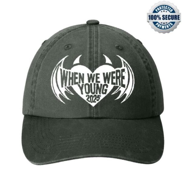 When We Were Young Festival Merch Store Winged Heart Dad Hat