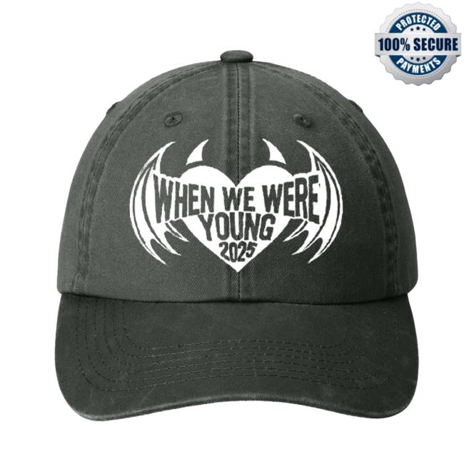 When We Were Young Festival Merch Store Winged Heart Dad Hat When We Were Young Festival Merch Store Winged Heart Dad Hat