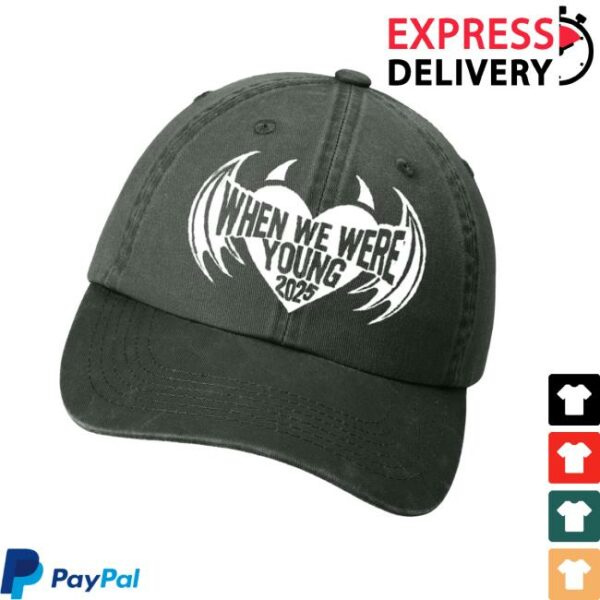 When We Were Young Festival Merch Store Winged Heart Dad Hat