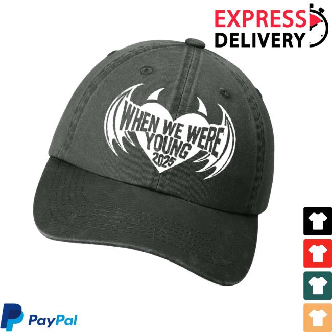 When We Were Young Festival Merch Store Winged Heart Dad Hat When We Were Young Festival Merch Store Winged Heart Dad Hat