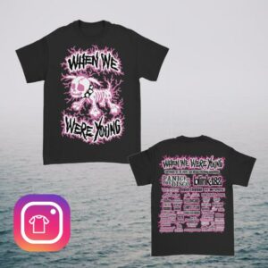 When We Were Young Festival Merch Store Electric Dog Lineup Tee