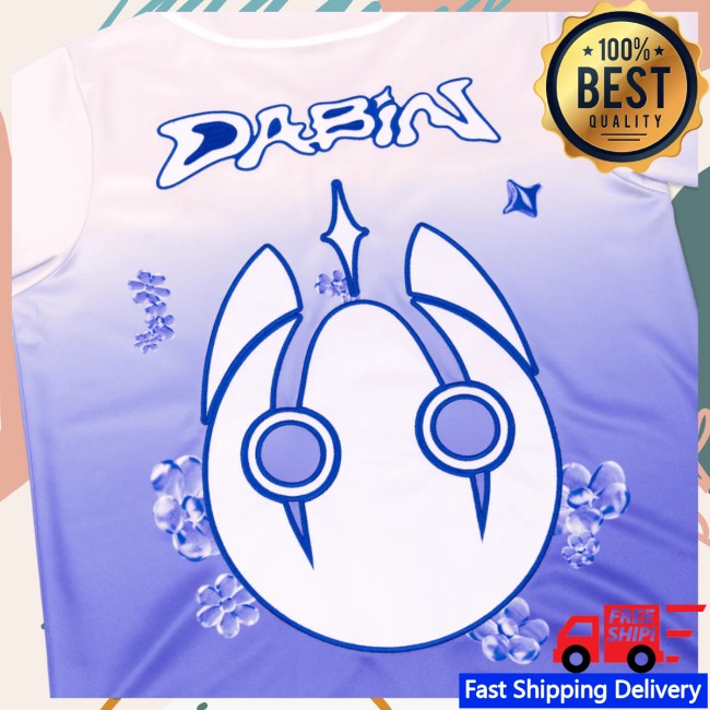 Dabin Music Store Merch Dabin Aura Park Baseball Jersey Dabin Music Store Merch Dabin Aura Park Baseball Jersey