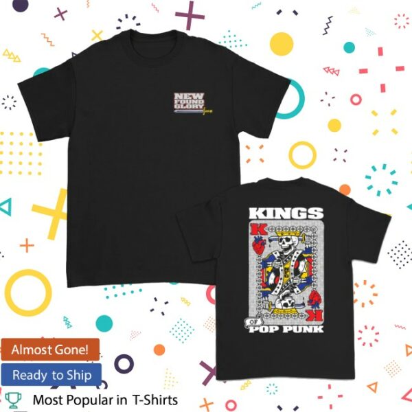 New Found Glory Stuff Store Merch Kings Of Pop Punk Black T-Shirt