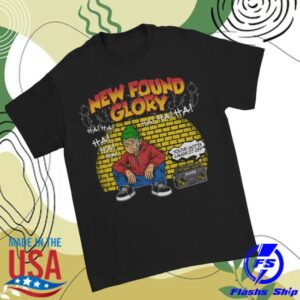 New Found Glory Stuff Store Merch Laugh It Off Black T-Shirt