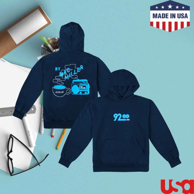 Mac Miller Store Merch 92.∞ Fm Hoodie Mac Miller Store Merch 92.∞ Fm Hoodie