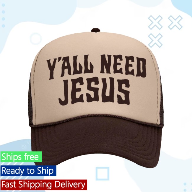 Hardy Official Store Merch Y’all Need Jesus Foam Trucker Hat Hardy Official Store Merch Y’all Need Jesus Foam Trucker Hat