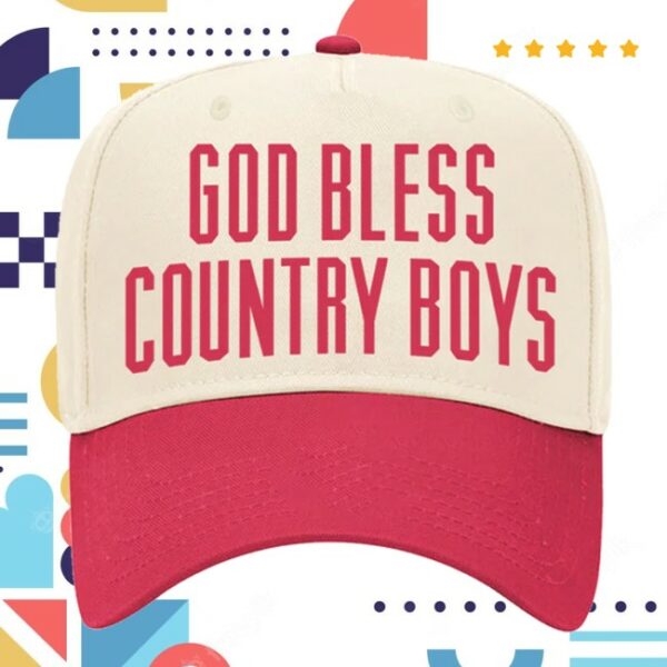 Hardy Official Store Merch God Bless Country Boys Hat