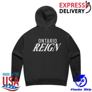 Ontario Reign Shop Store Wordmark Womens Zip Hood Ontario Reign Shop Store Wordmark Womens Zip Hood