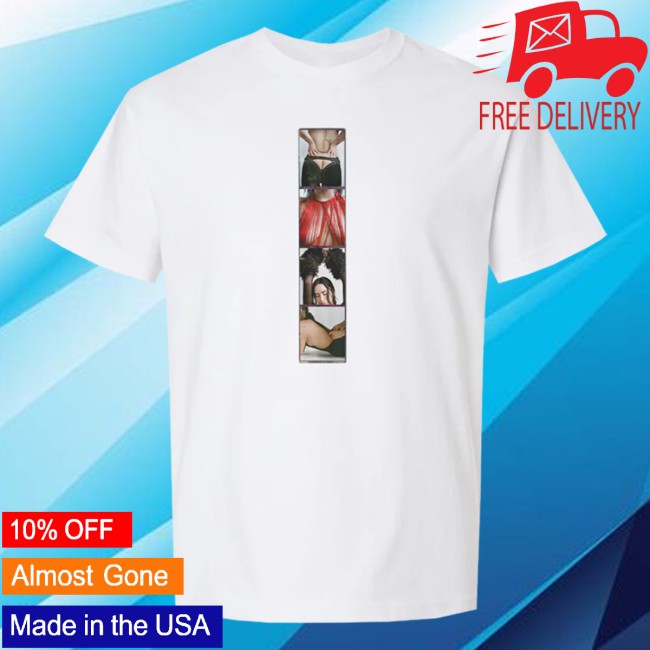Demi Lovato Store Merch Photostrip Tee Demi Lovato Store Merch Photostrip Tee