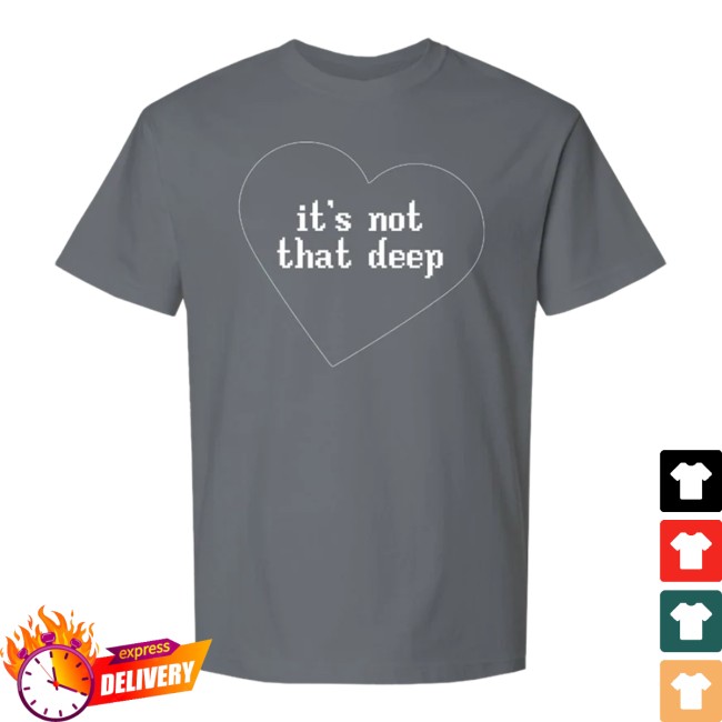 Demi Lovato Store Merch It’s Not That Deep Album Tee Demi Lovato Store Merch It’s Not That Deep Album Tee