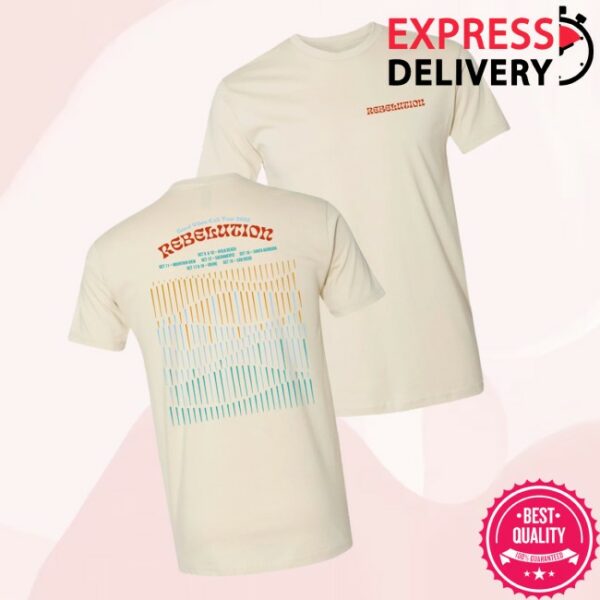 The Rebelution Store Merch 2025 Gvct Tour Tee