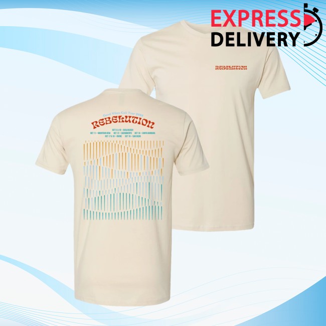 The Rebelution Store Merch 2025 Gvct Tour Tee The Rebelution Store Merch 2025 Gvct Tour Tee