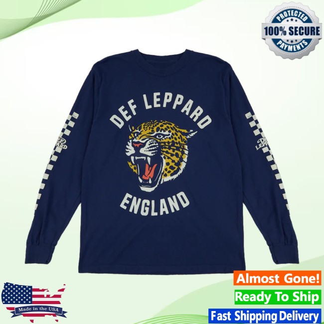 Def Leppard Store Merch Rock This Place To The Ground Long Sleeve T-Shirt Def Leppard Store Merch Rock This Place To The Ground Long Sleeve T-Shirt